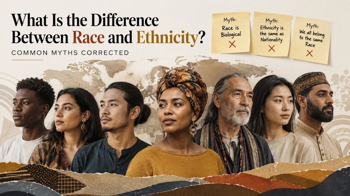 What Is the Difference Between Race and Ethnicity? Common Myths Corrected
