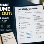 How to make a resume stand out