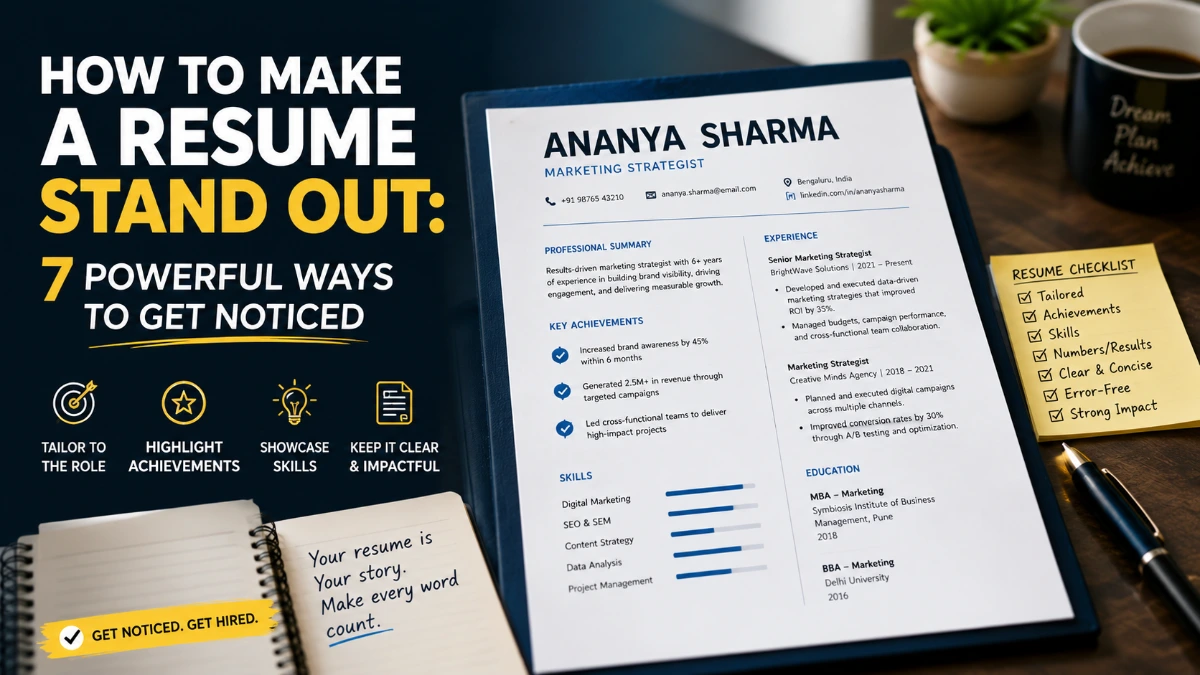 How to make a resume stand out: 7 Powerful Ways to Prove You Fit