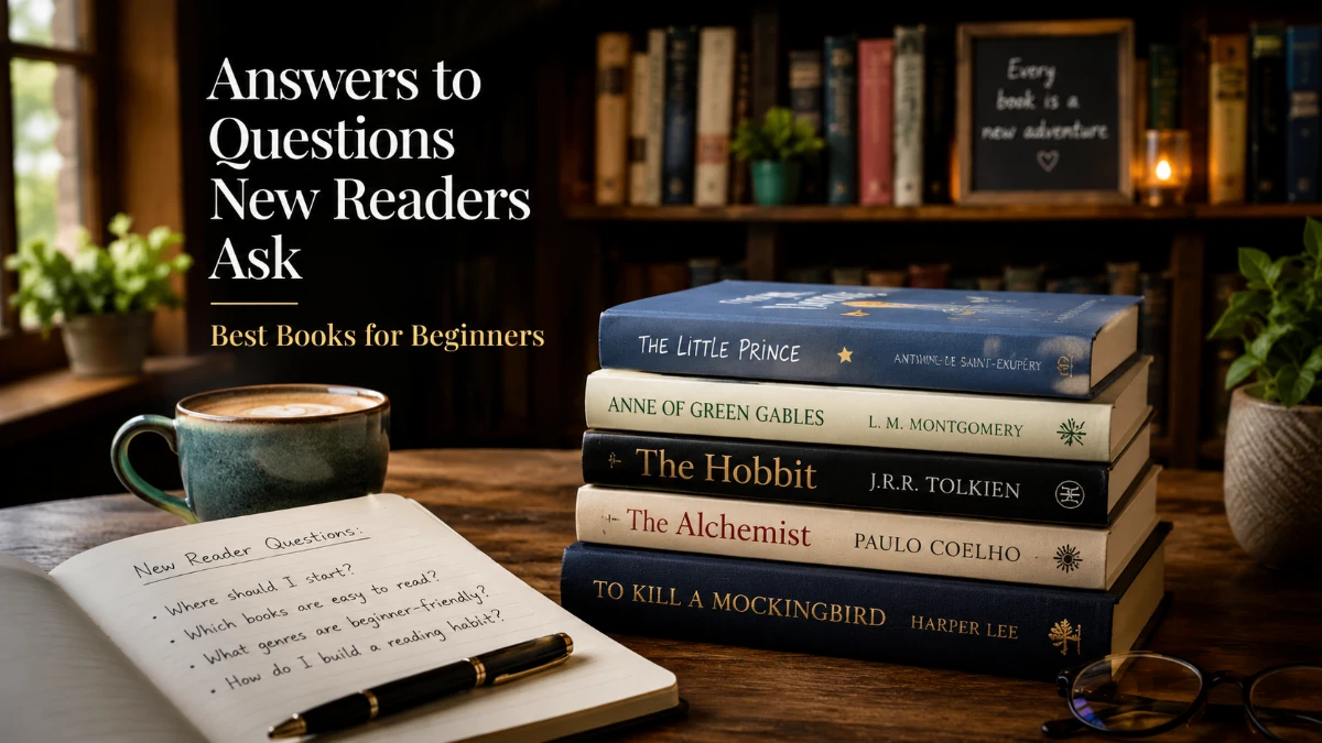 Best Books for Beginners Reading: Answers to the Questions New Readers Actually Ask