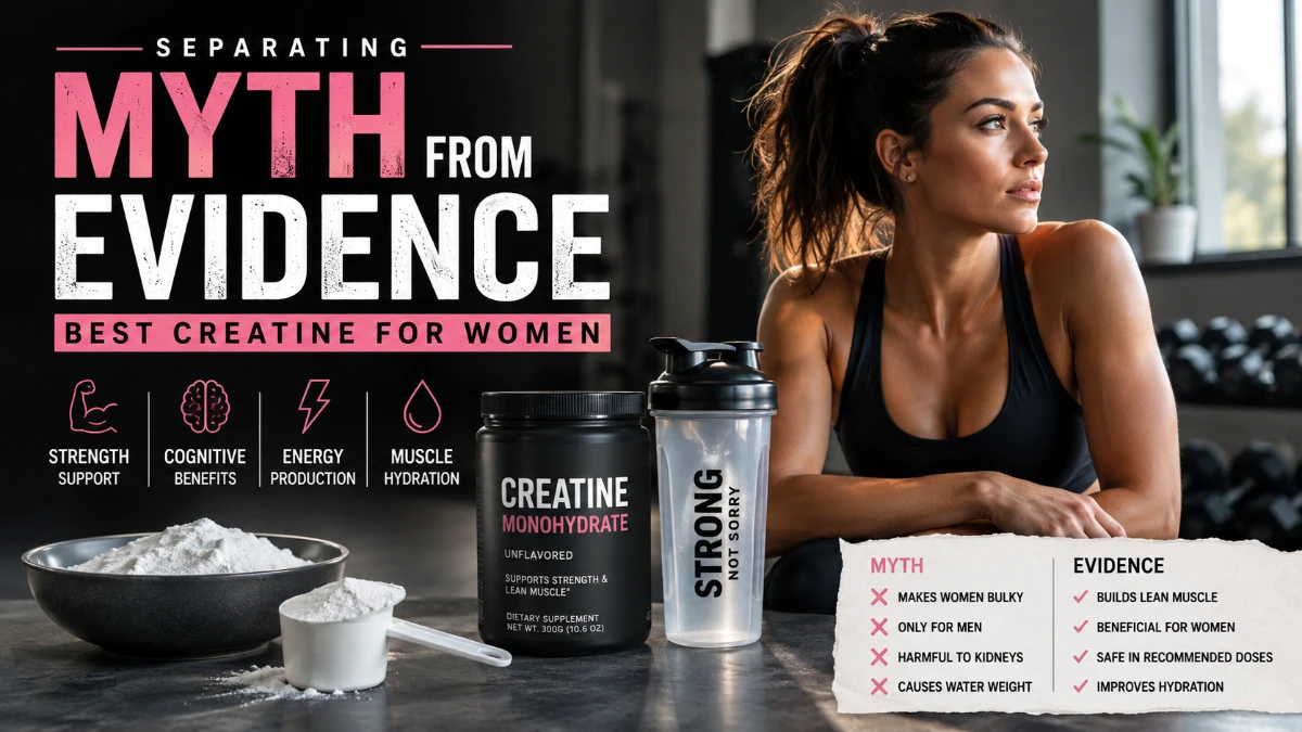 Best Creatine for Women: Separating Myth From Evidence