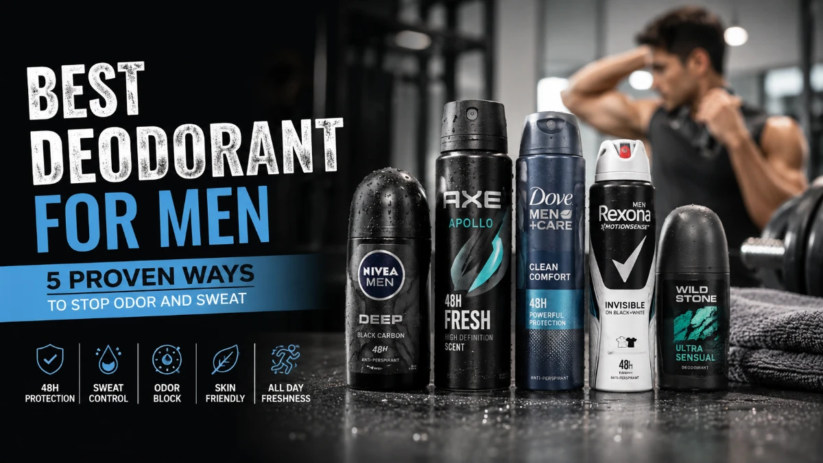 Best Deodorant for Men: How to Match the Right Formula to Your Sweat and Skin Type
