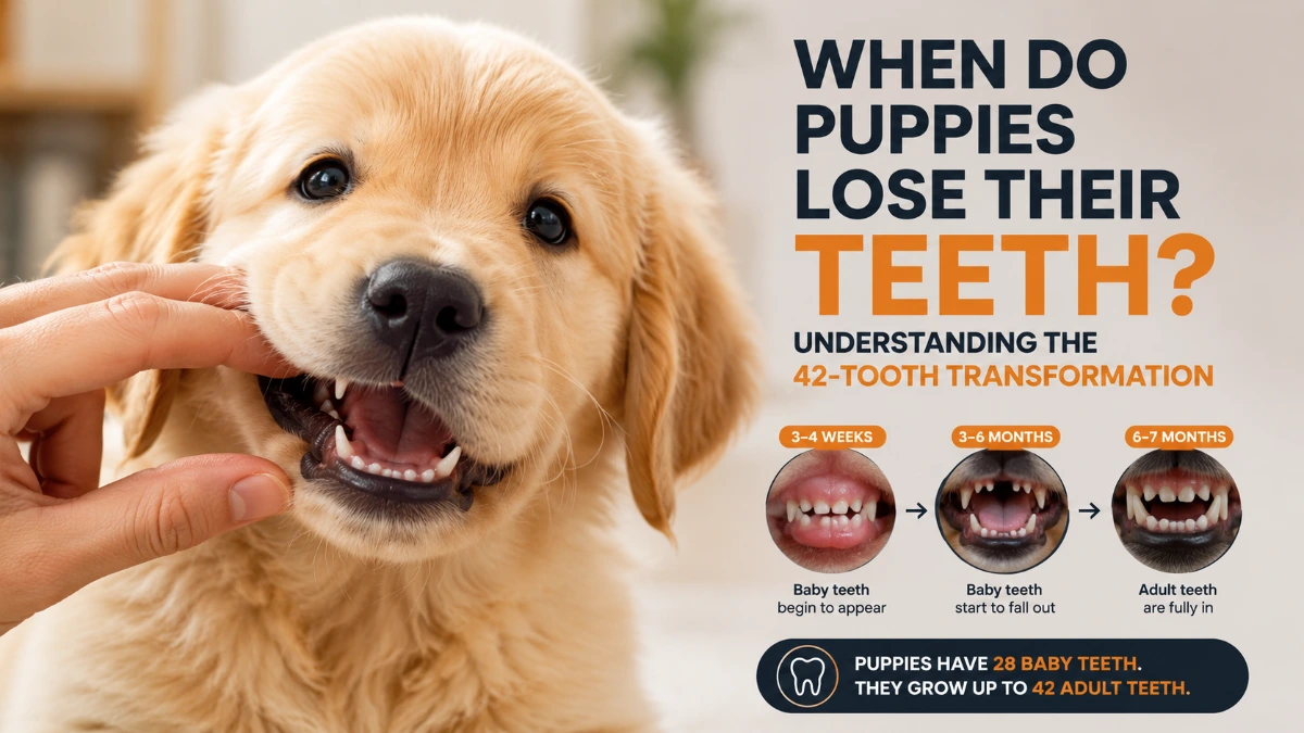 When do puppies start losing their teeth: Understanding the 42-Tooth Transformation