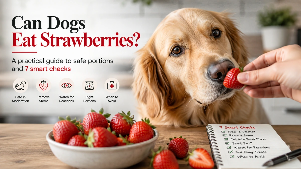 Can dogs eat strawberries: A practical guide to safe portions and 7 smart checks