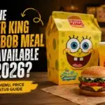 Burger King SpongeBob Meal