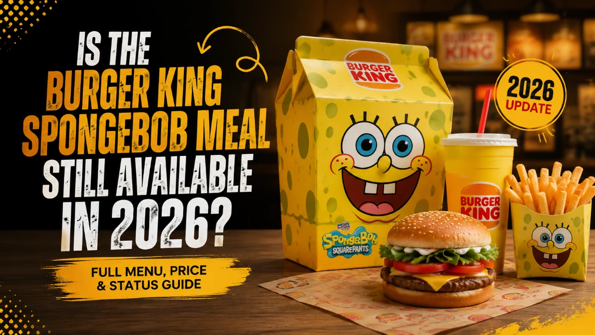 Is the Burger King SpongeBob Meal Still Available in 2026? Full Menu, Price & Status Guide