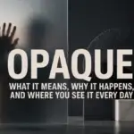opaque
