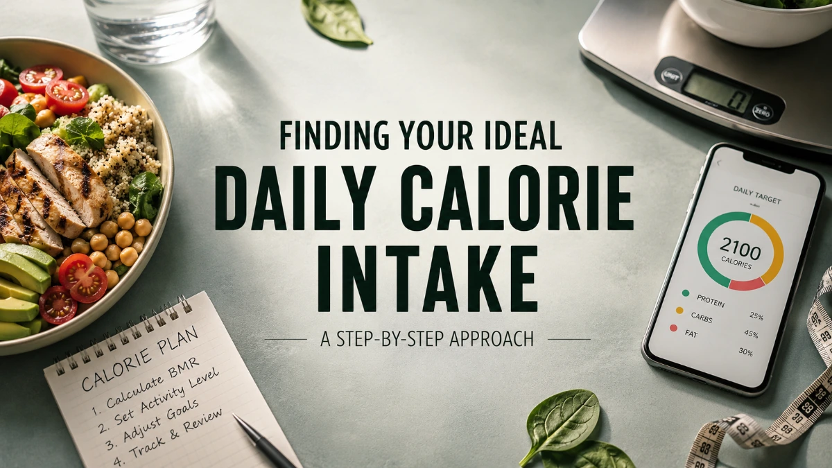 Finding Your Ideal Daily Calorie Intake: A Step-by-Step Approach
