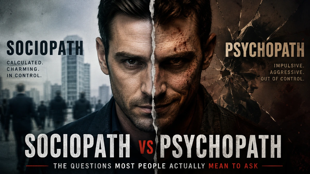 Sociopath vs Psychopath: The Questions Most People Actually Mean to Ask